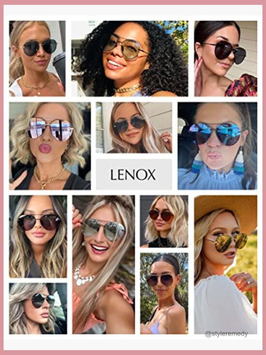Polarized Aviator Sunglasses with Gold Stainless Steel Frames main image 4